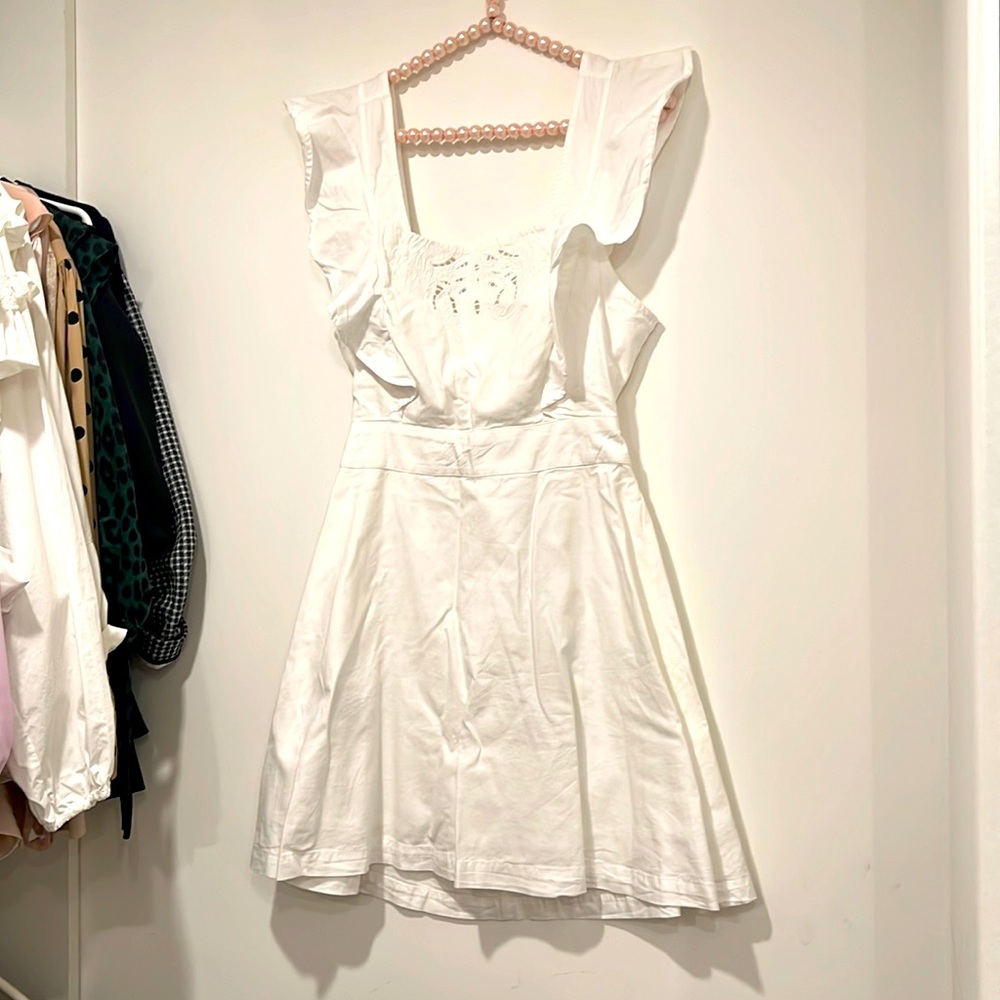 Bcbg white dress